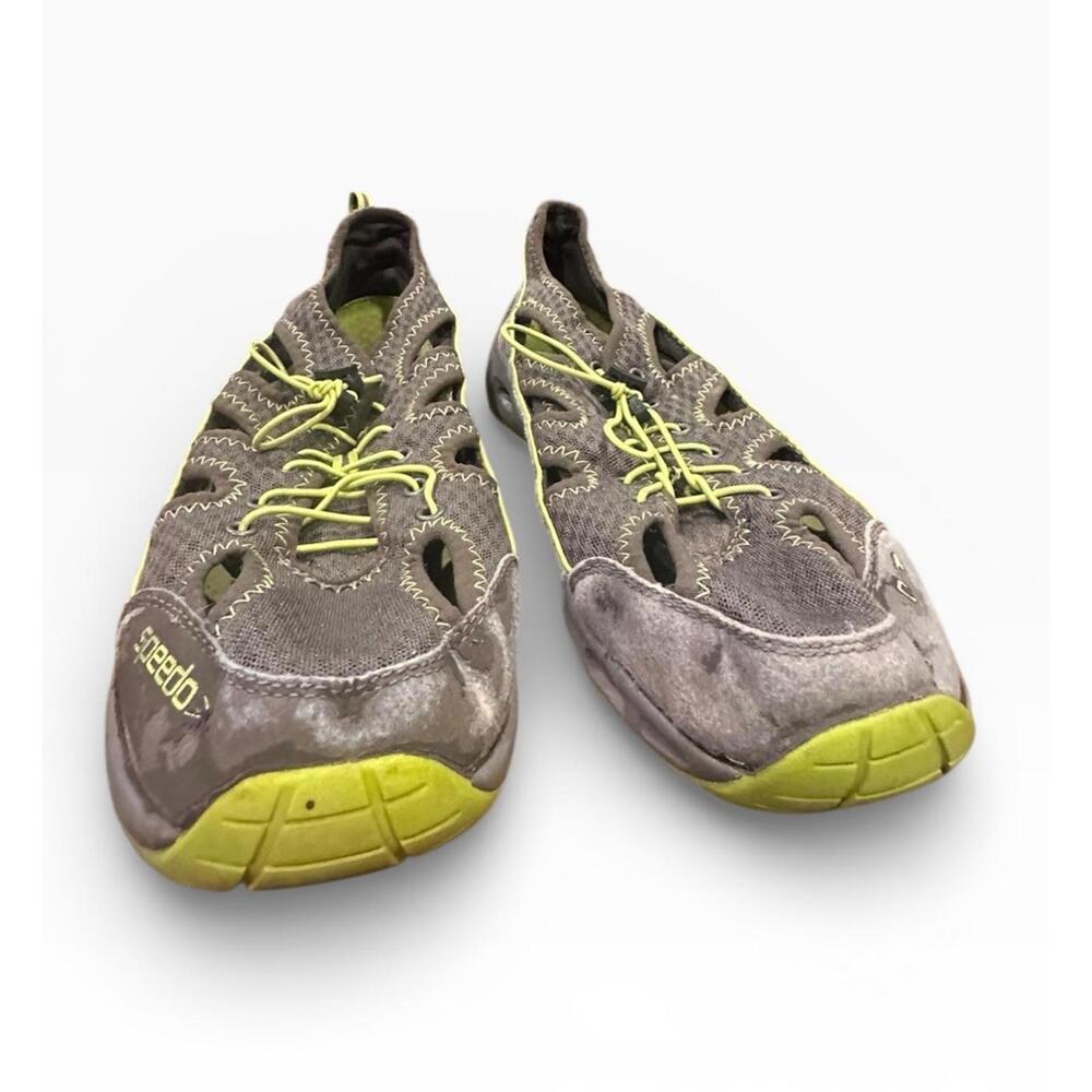 Speedo Men’s Water Shoes US 12 Gray Green